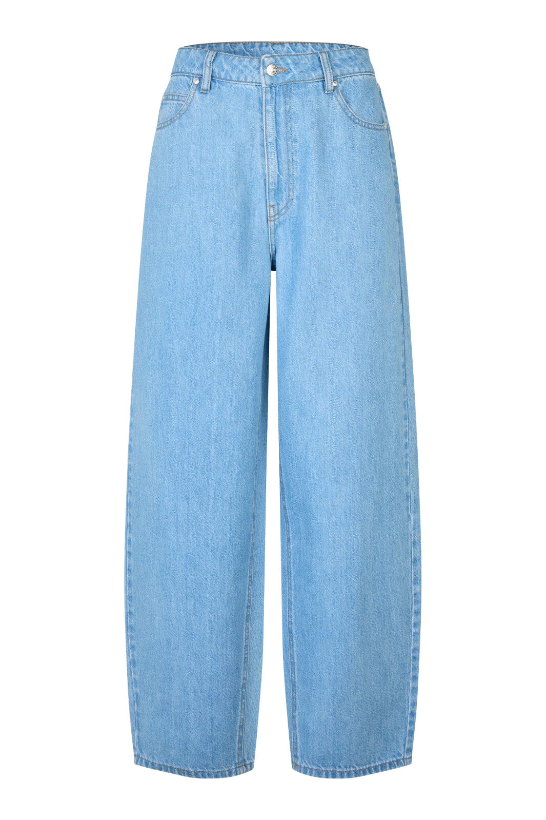 Second Female - Derby Denim Barrel Jeans 60791 - 5996 Light blue denim Jeans 