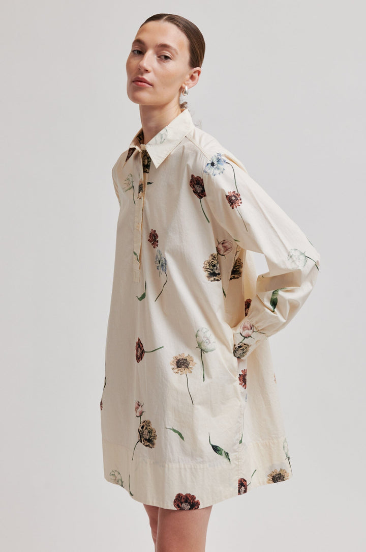 Second Female - Floco Tunic Dress 60747 - 1034 Summer Sand Kjoler 