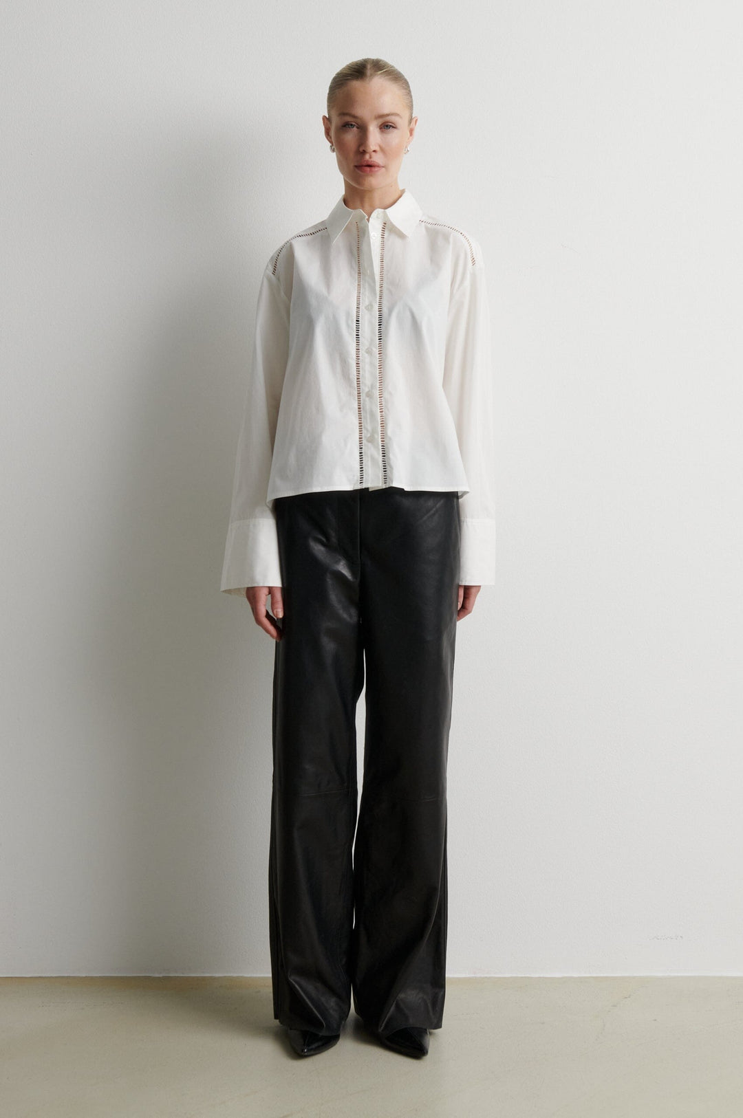 Second Female - Jolien Shirt 61183 - 1052 Broken White Skjorter 