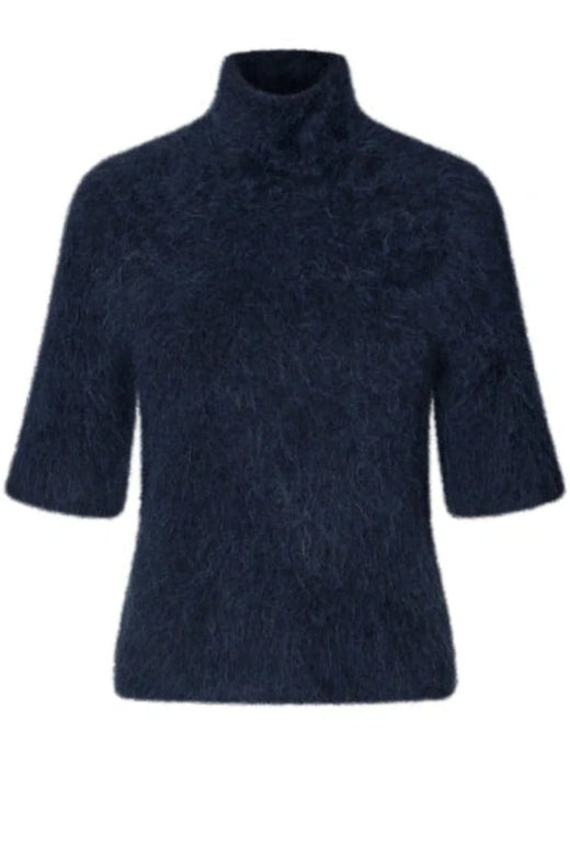 Second Female - Karla Knit SS 59913 - 5994 Night Sky Strikbluser 