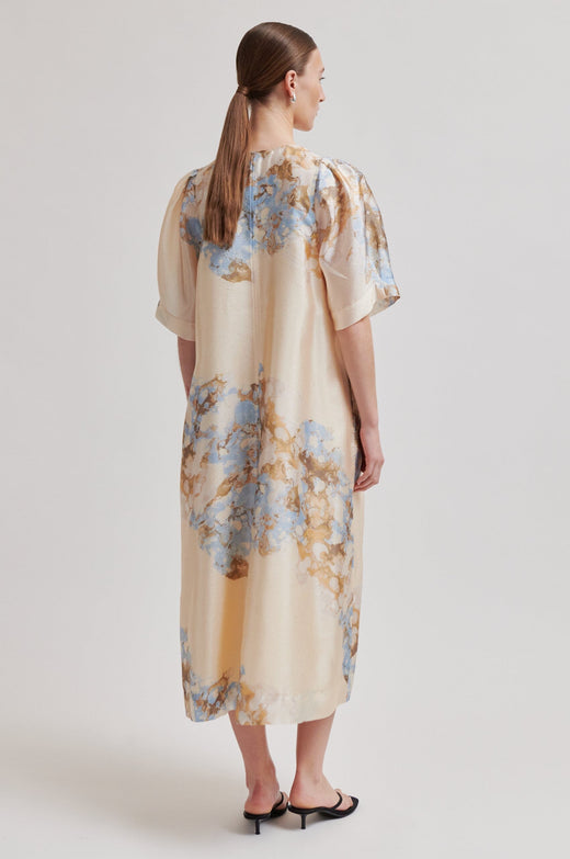 Second Female - Lugana Maxi Dress 59702 - 5126 Windsurfer Kjoler 