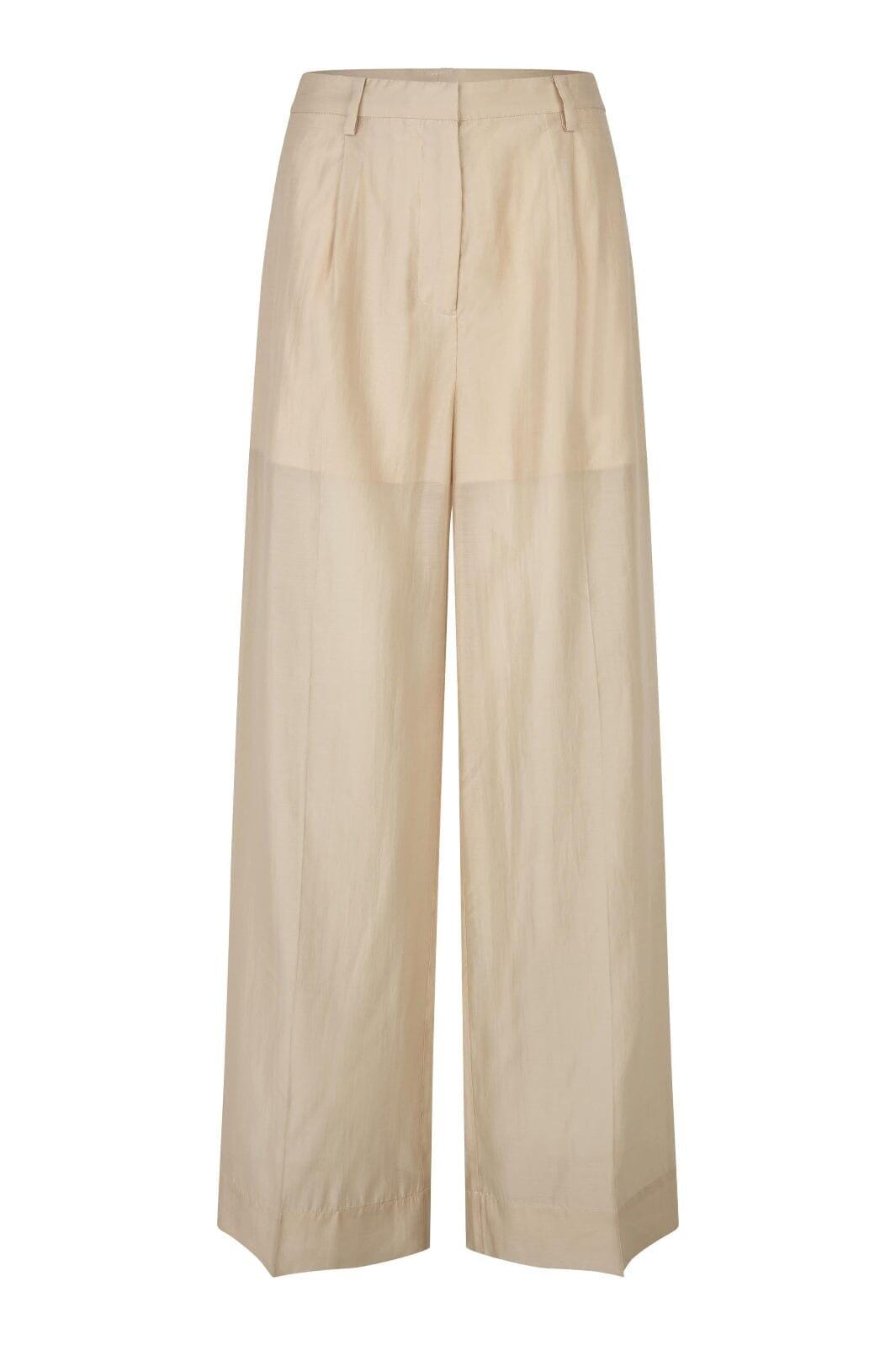 Second Female - Lusana Trousers 60692 - 0512 Soft Beige Bukser 