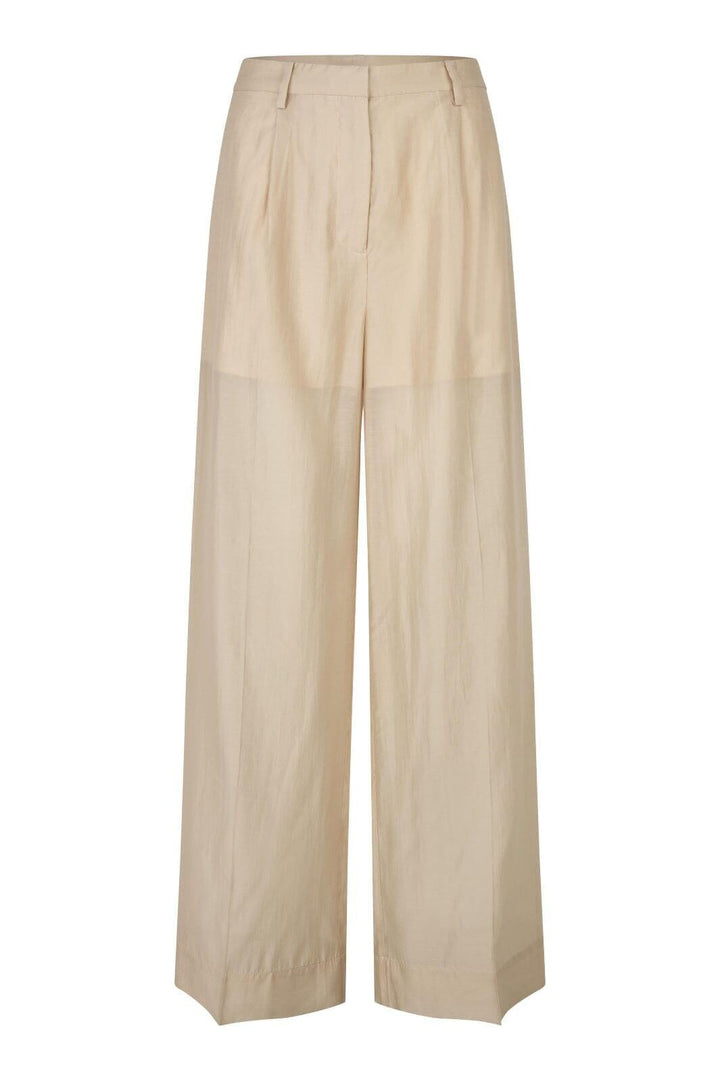 Second Female - Lusana Trousers 60692 - 0512 Soft Beige Bukser 
