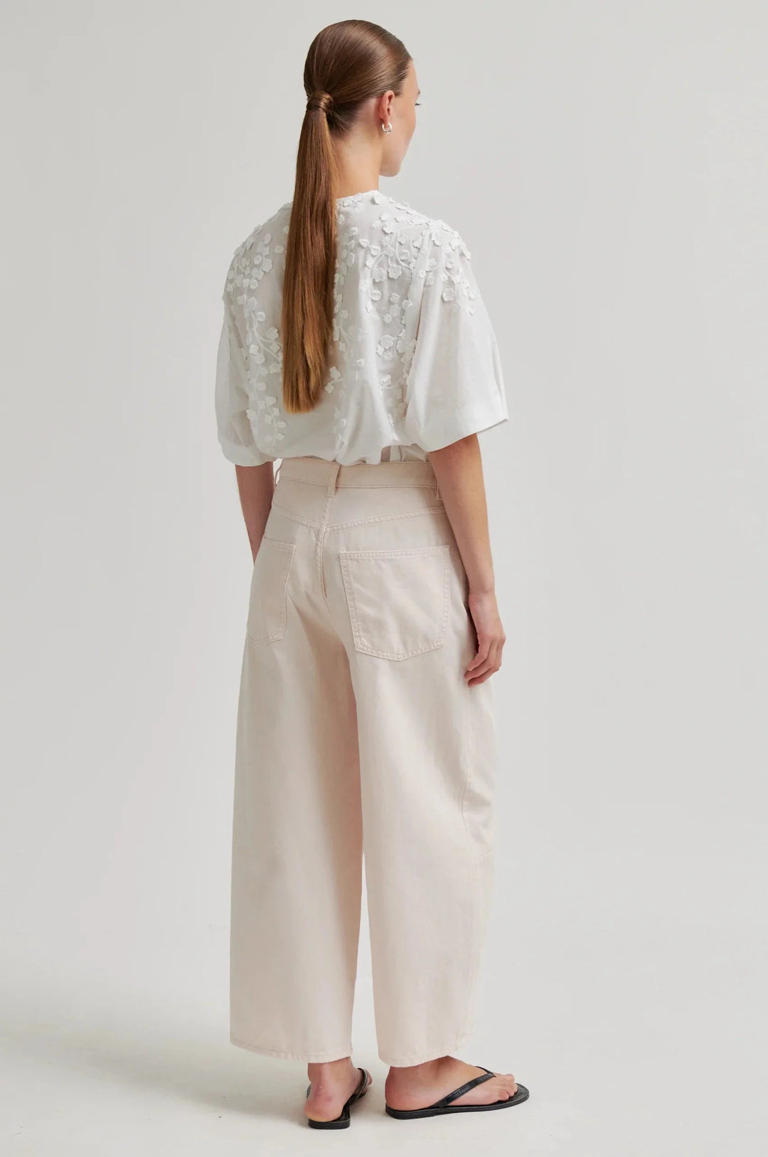 Second Female - Reece Trousers 60633 - 9413 Crystal Pink Bukser 