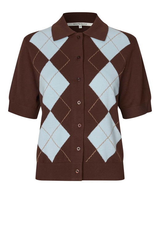 Second Female - Shailene Knit Cardigan 61109 - 6156 Demitasse Cardigans 