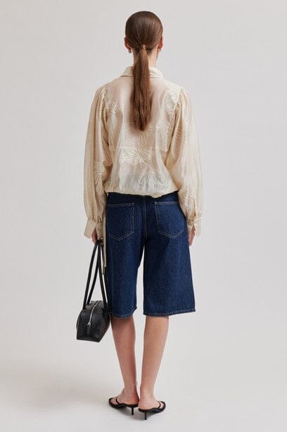 Second Female - Vira Blouse 60496 - 0512 Soft Beige Bluser 