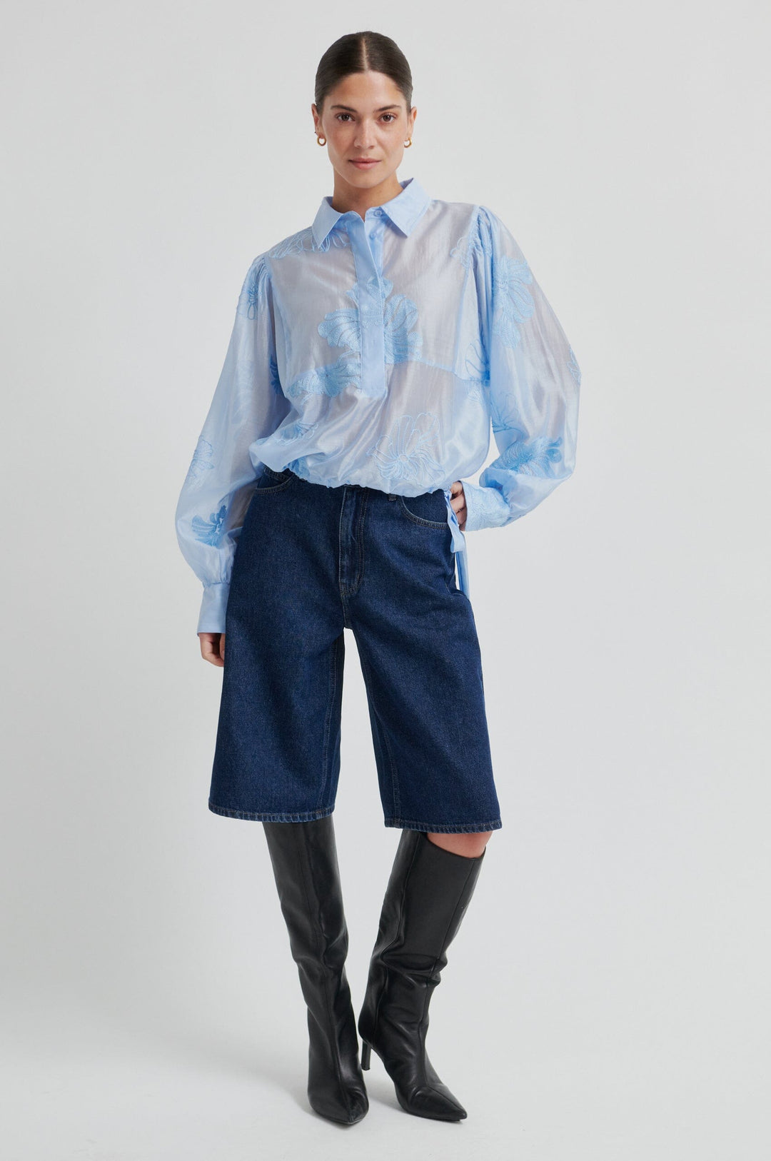 Second Female - Vira Blouse 60496 - 5126 Windsurfer Bluser 
