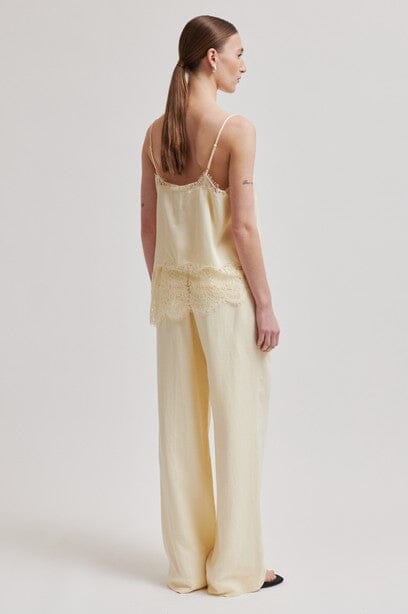 Second Female - Wilina Strap Top 60866 - 2063 Alabaster Gleam Toppe 