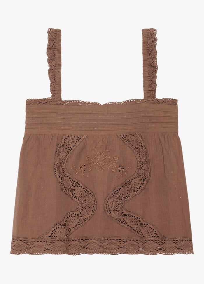 Sissel Edelbo - Agathe Strap Top SE 1800 - Mole Toppe 