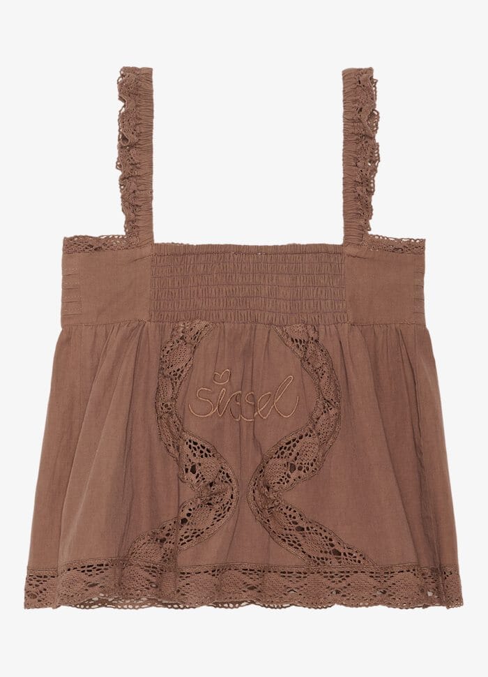 Sissel Edelbo - Agathe Strap Top SE 1800 - Mole Toppe 
