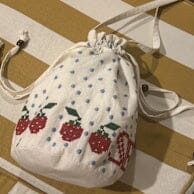 Sissel Edelbo - Babba Drawstring Bag SE 1802 - Off White Tasker 