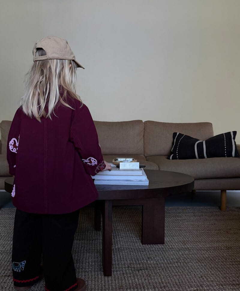 Sissel Edelbo - Bea Mini Jacket Se 2059 - Burgundy Jakker 