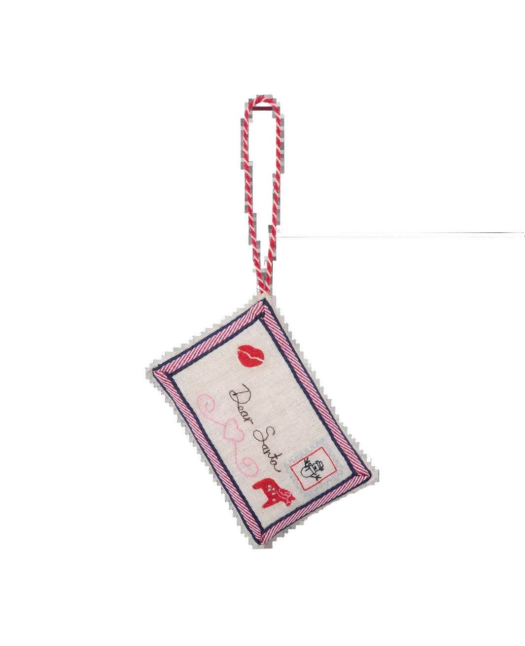 Sissel Edelbo - Christmas Letter Ornament SE 1475 - Santa