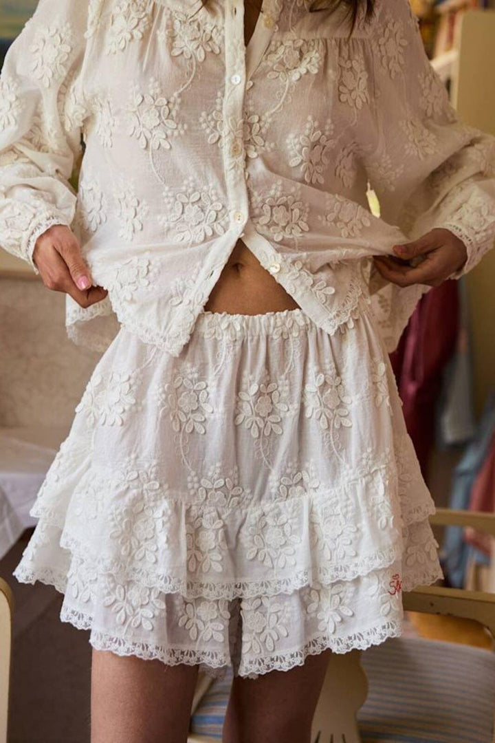 Sissel Edelbo - Delphine Shorts SE 1807 - Off White Shorts 