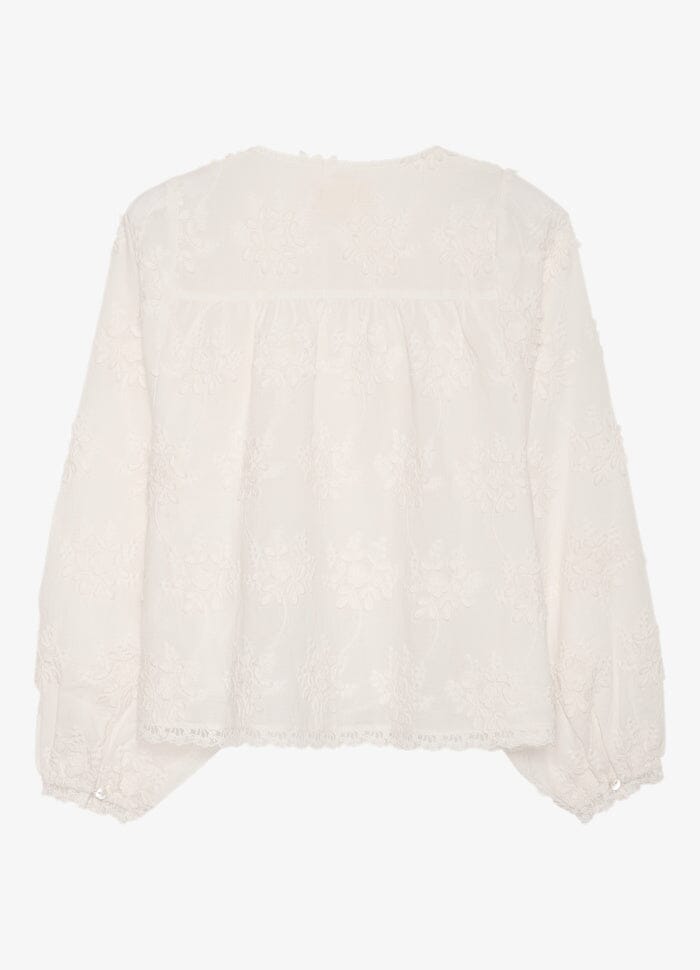 Sissel Edelbo - Delphine Top SE 1808 - Off White Toppe 
