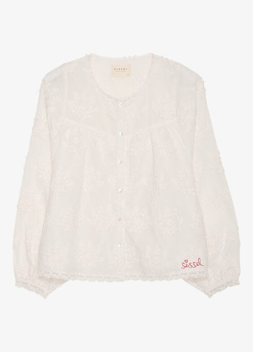 Sissel Edelbo - Delphine Top SE 1808 - Off White Toppe 