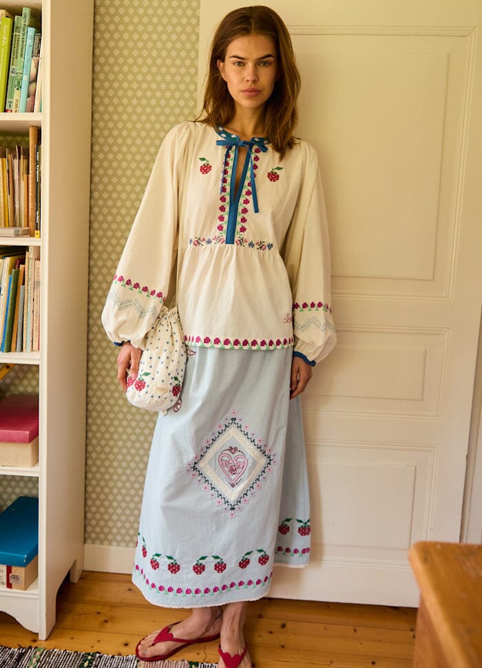 Sissel Edelbo - Falka Top SE 1810 - Off White Toppe 
