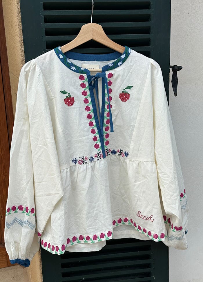 Sissel Edelbo - Falka Top SE 1810 - Off White Toppe 