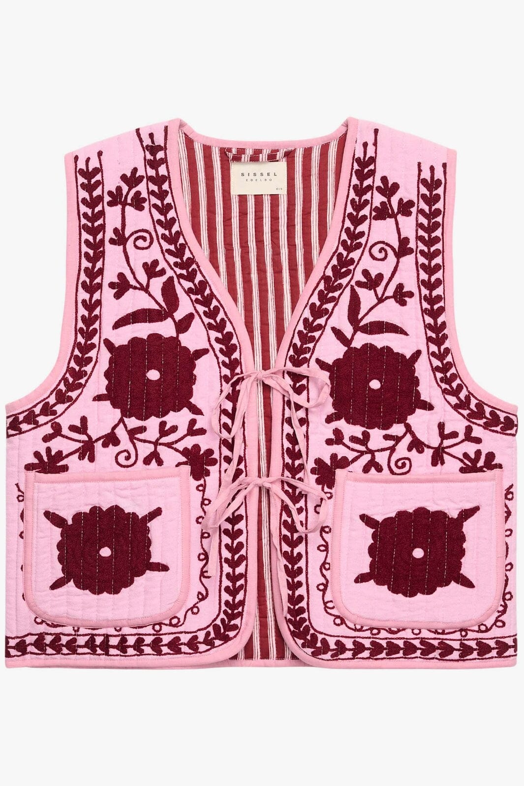 Sissel Edelbo - Honey Vest SE 1581 - Burgundy