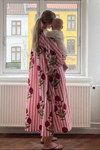 Sissel Edelbo - Lara Dress SE 1010 - Poppy Rose Kjoler 