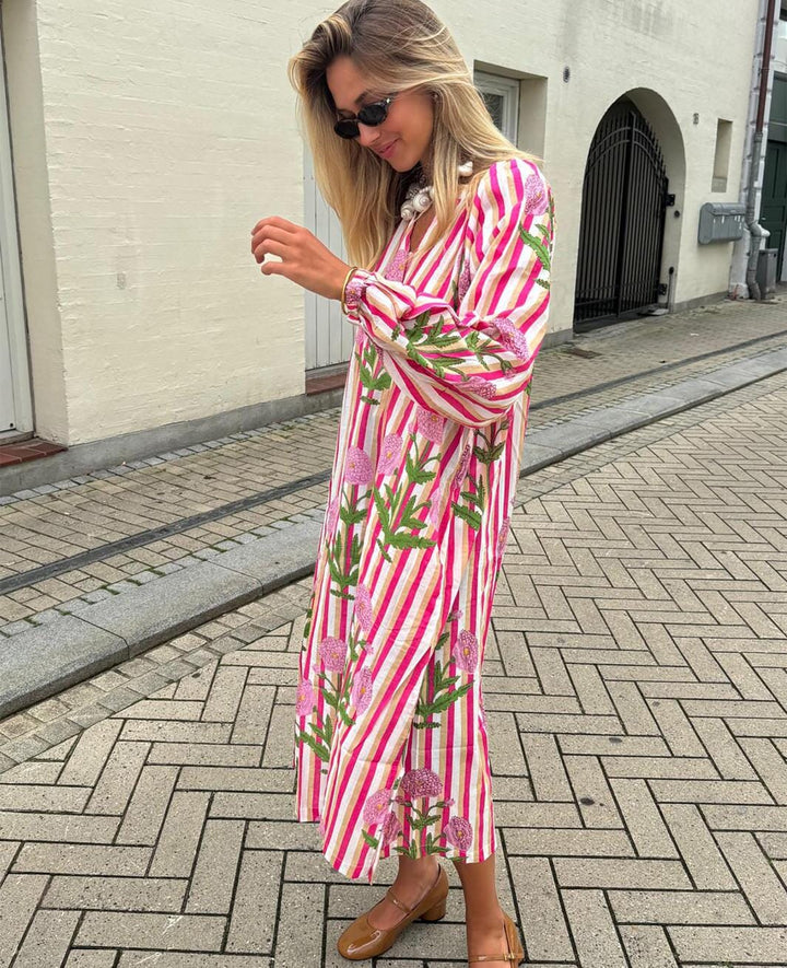 Sissel Edelbo - Lara Dress SE 1886 - Poppy Pink