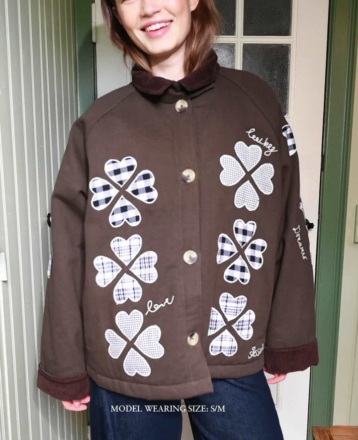 Sissel Edelbo - Lillibeth Jacket Se 2024 - Checked Brown Jakker 