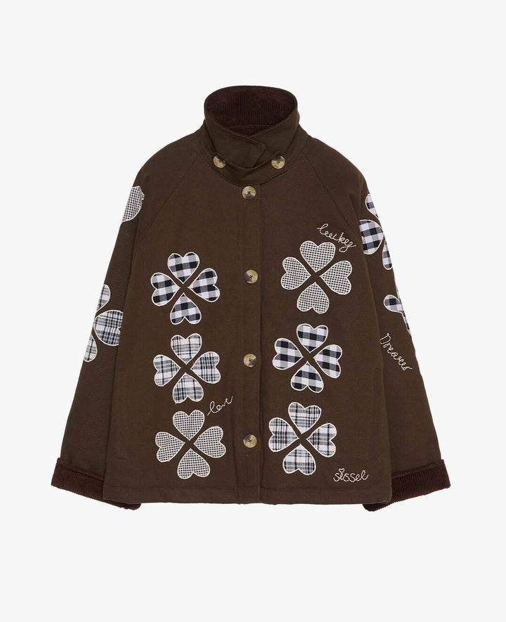 Sissel Edelbo - Lillibeth Jacket Se 2024 - Checked Brown Jakker 