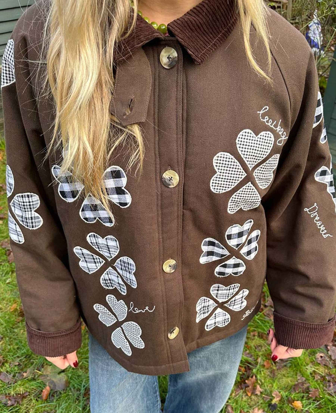 Sissel Edelbo - Lillibeth Jacket Se 2024 - Checked Brown Jakker 