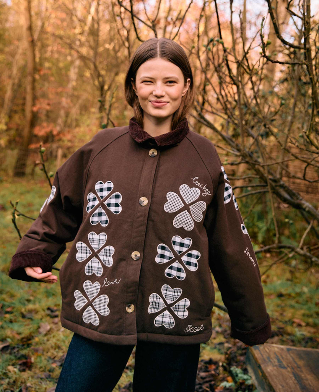 Sissel Edelbo - Lillibeth Jacket Se 2024 - Checked Brown Jakker 