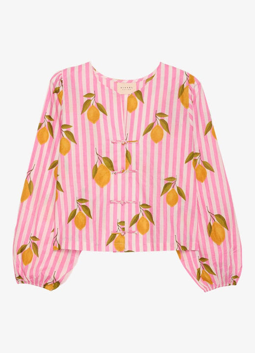 Sissel Edelbo - Limone Top SE 1818 - Pink Lemons Toppe 