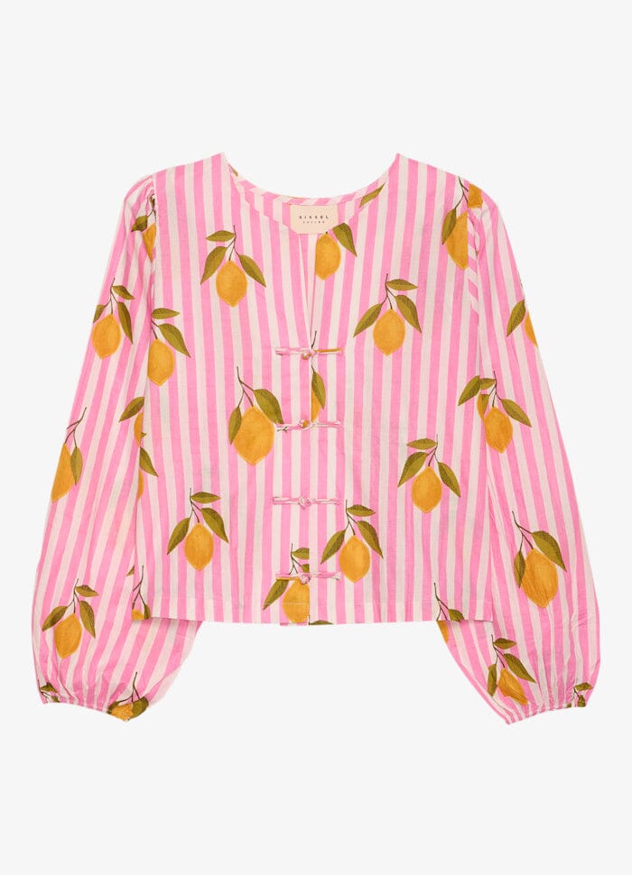 Sissel Edelbo - Limone Top SE 1818 - Pink Lemons Toppe 