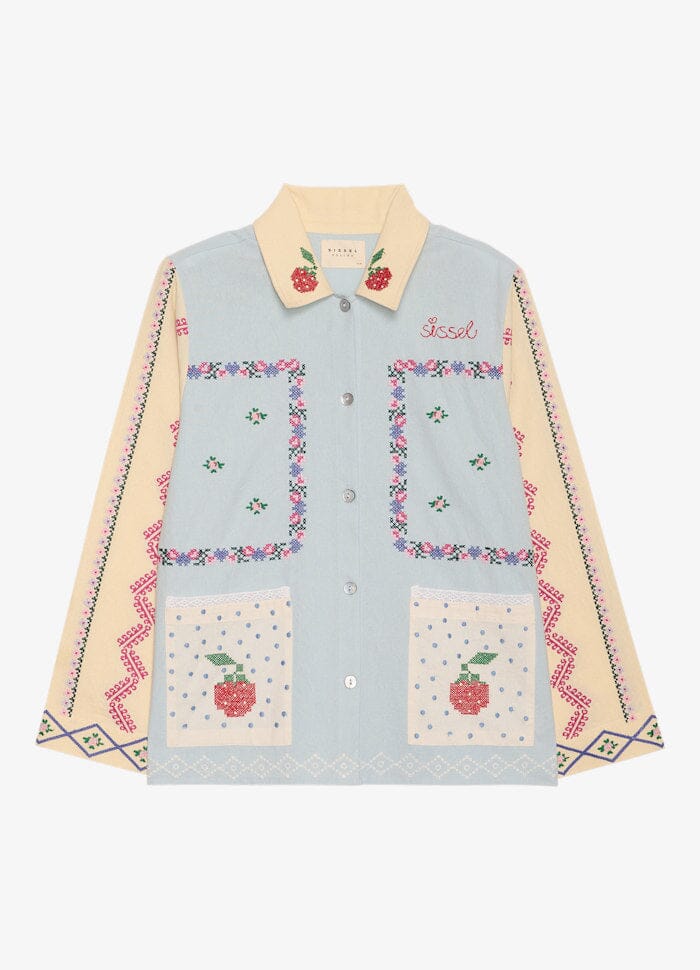 Sissel Edelbo - Louise Shirt SE 1819 - Baby Blue Skjorter 