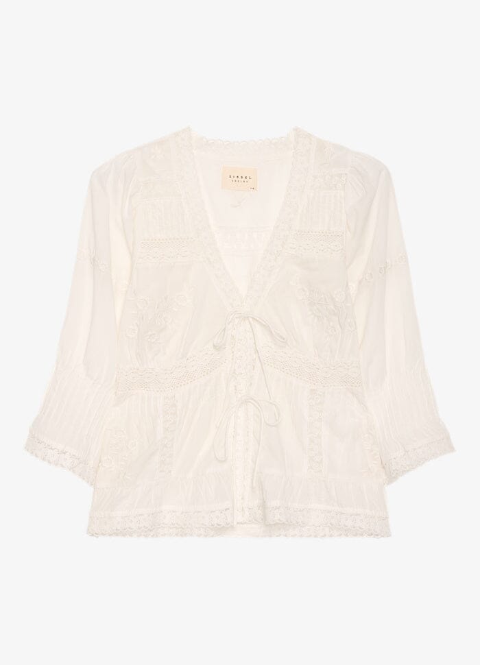 Sissel Edelbo - Mabel Top SE 1823 - Off White Toppe 