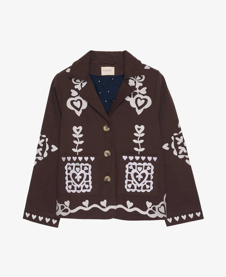 Sissel Edelbo - Margaret Blazer Se 2028 - Dark Plum Blazere 