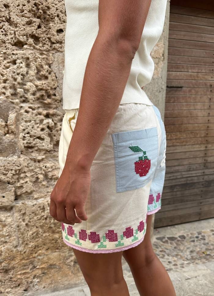Sissel Edelbo - Myra Shorts SE 1825 - Baby Blue Shorts 