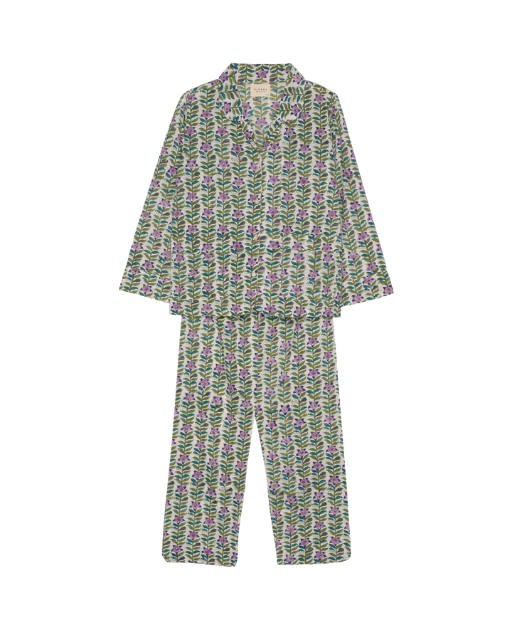 Sissel Edelbo - Nuit pyjamas Set SE 1911 - Lavender Flower Nattøj 