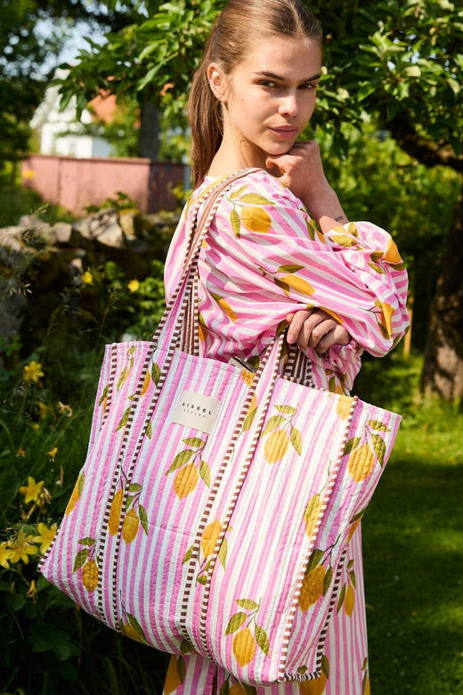 Sissel Edelbo - Pricilla Bag SE 1829 - Pink Lemons Tasker 