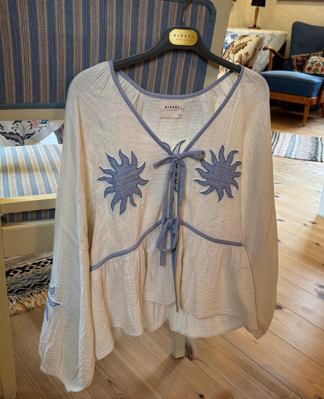 Sissel Edelbo - Ramona Top SE 1831 - Off White Bluser 