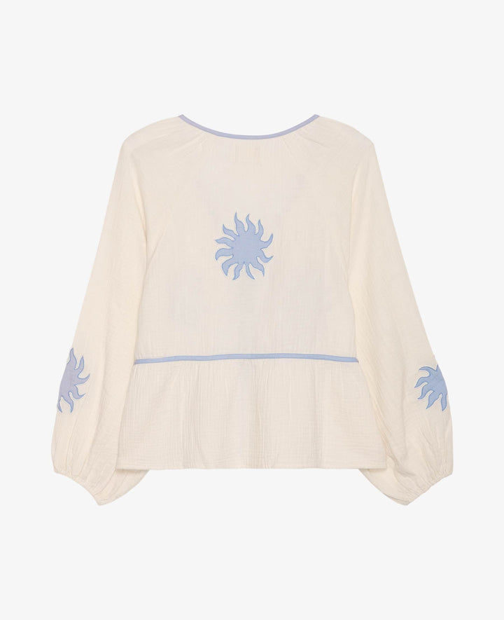 Sissel Edelbo - Ramona Top SE 1831 - Off White Bluser 