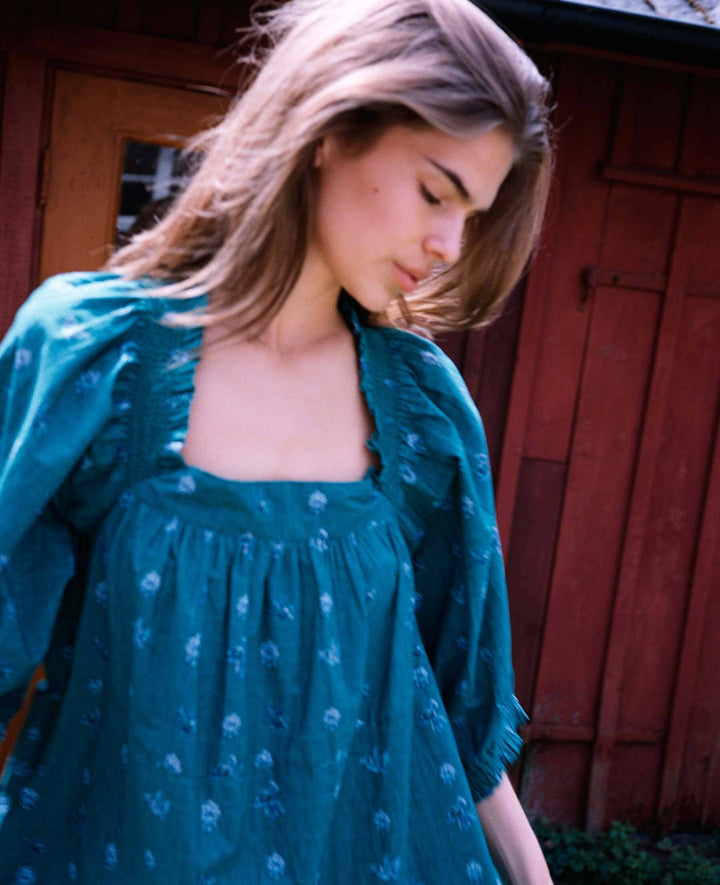 Sissel Edelbo - Ronda Dress SE 1832 - Green Kjoler 