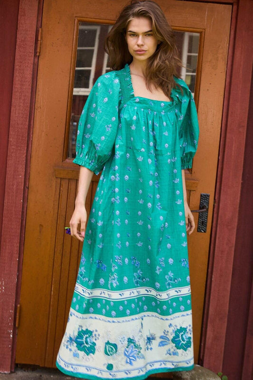 Sissel Edelbo - Ronda Dress SE 1832 - Green Kjoler 