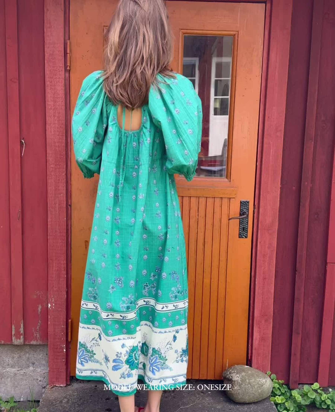 Sissel Edelbo - Ronda Dress SE 1832 - Green Kjoler 