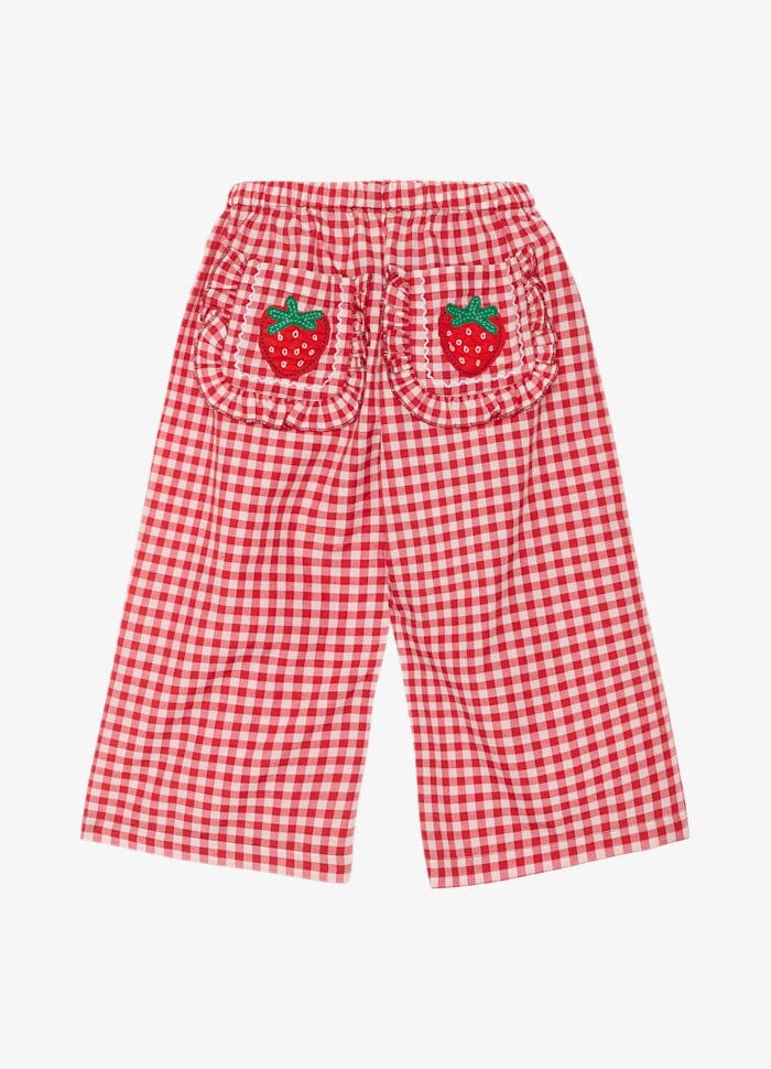Sissel Edelbo - Saxo MINI Pants SE 1873 - Red Checks Bukser 