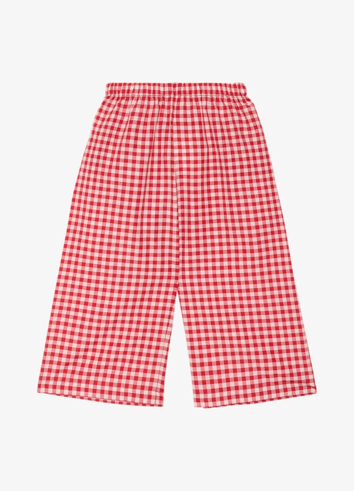 Sissel Edelbo - Saxo MINI Pants SE 1873 - Red Checks Bukser 