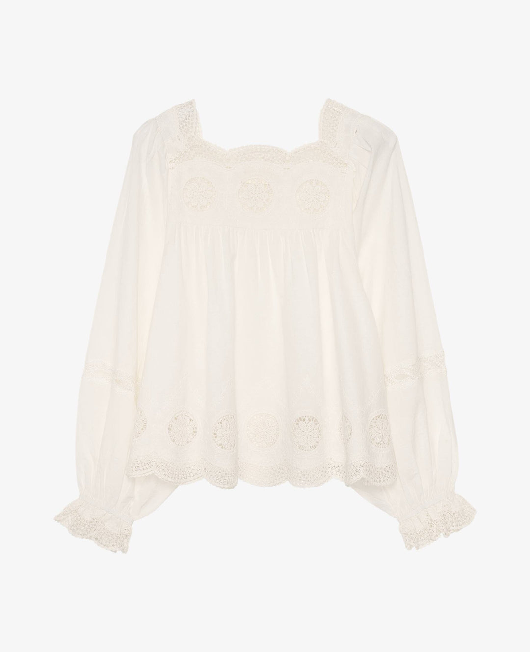 Sissel Edelbo - Soleia Top SE 1833 - Off White Bluser 