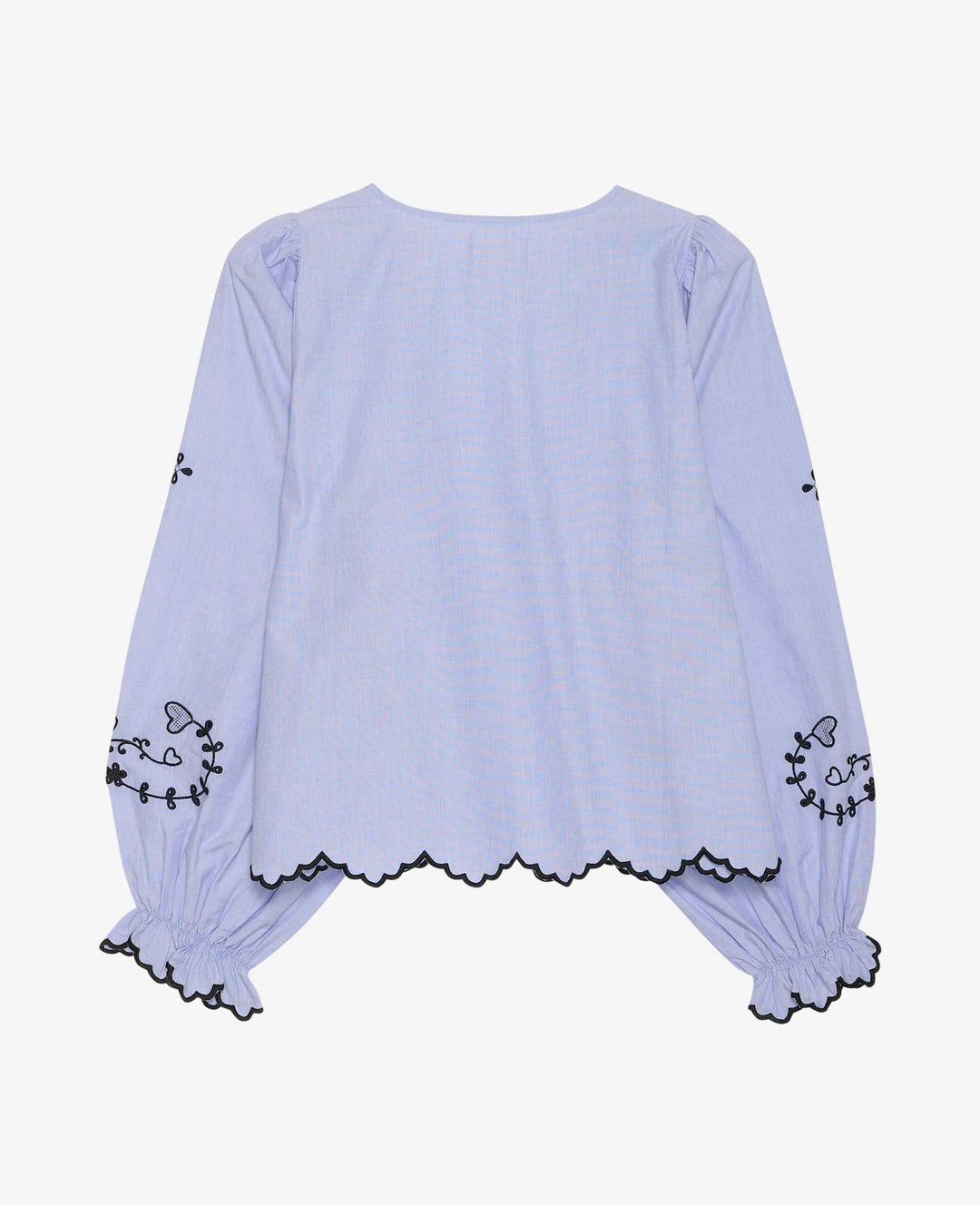 Sissel Edelbo - Tone Top SE 1838 - Blue Chambray Bluser 
