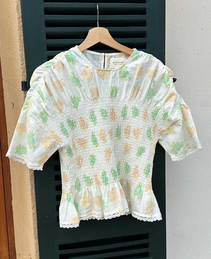 Sissel Edelbo - Vincenta Top SE 1839 - Pastel Sun T-shirts 
