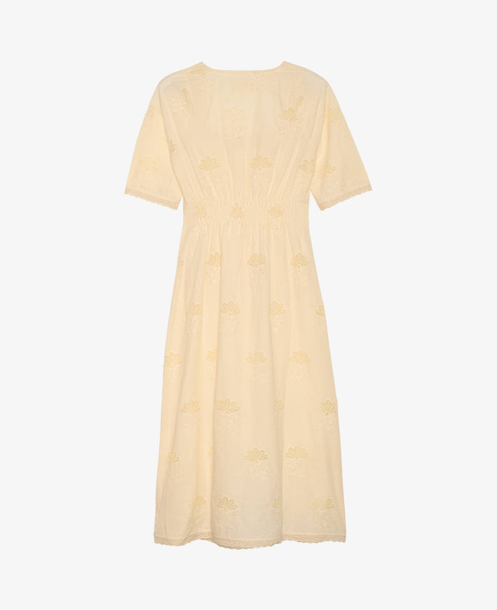 Sissel Edelbo - Viviette Dress SE 1840 - Pastel Yellow Kjoler 