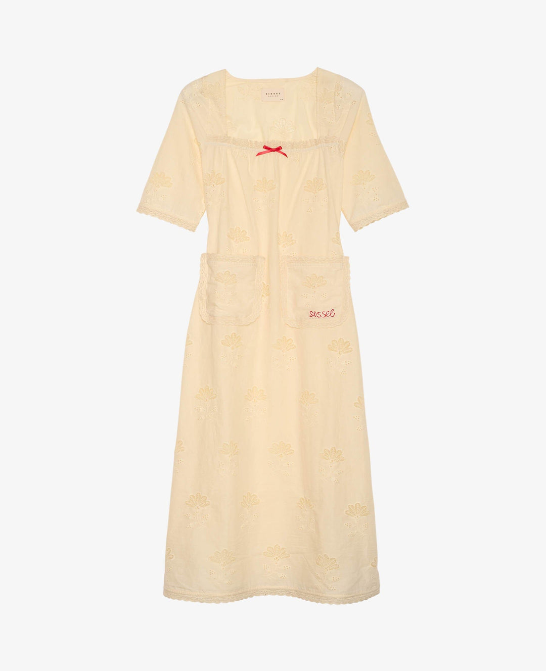 Sissel Edelbo - Viviette Dress SE 1840 - Pastel Yellow Kjoler 
