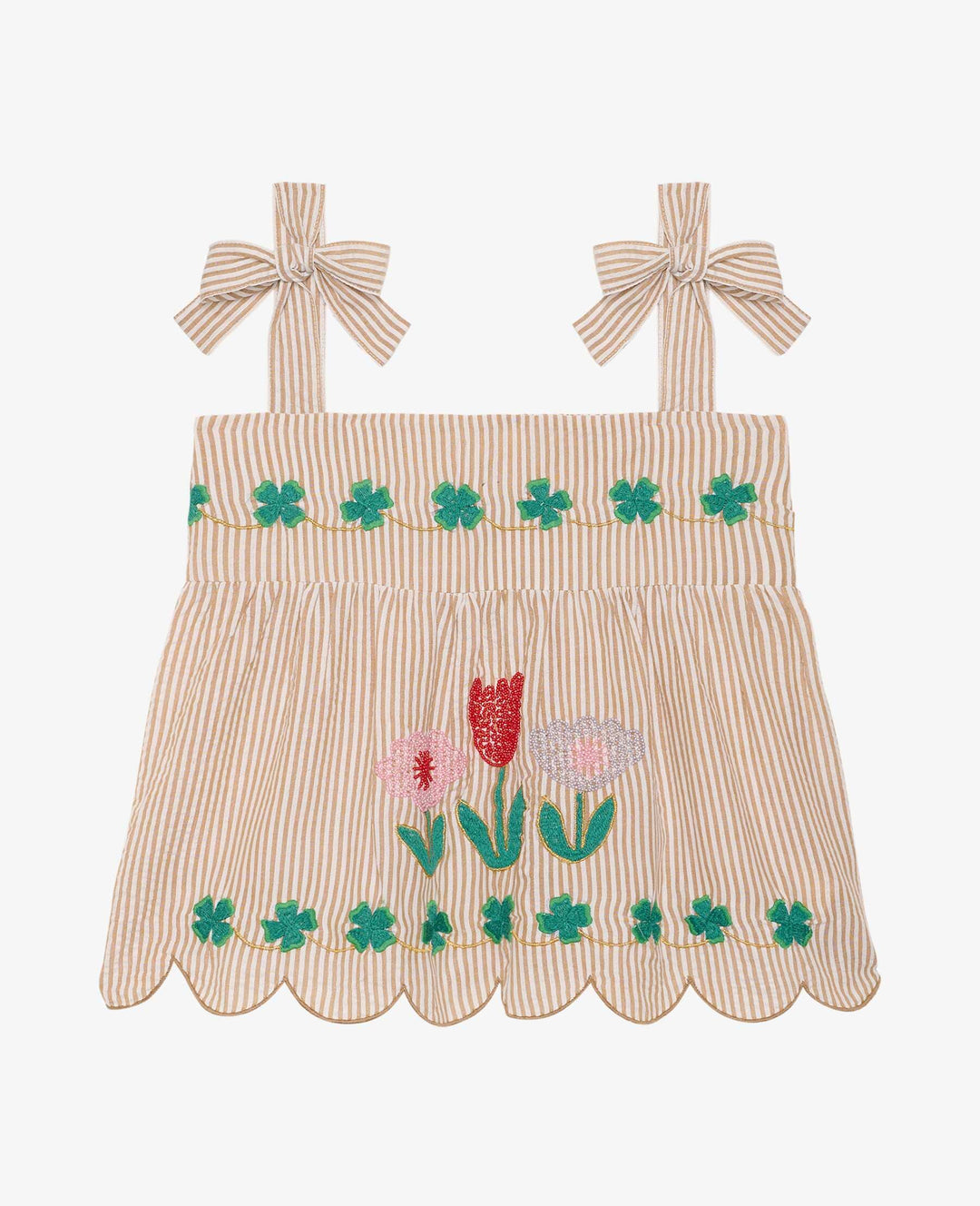 Sissel Edelbo - Wenke Top SE 1842 - Sand Stripes Toppe 